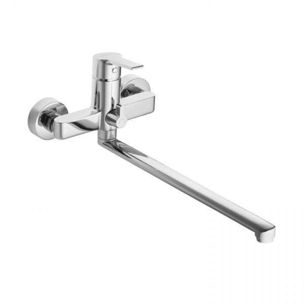 Смеситель для ванны и душа Santek Найра хром с душевым гарнитуром (WH5A12001C001) Смеситель для ванны и душа Santek Найра хром с душевым гарнитуром (WH5A12001C001)