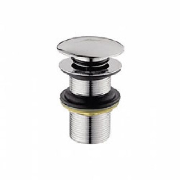 Клапан донный Ledeme click-clack с большой кнопкой, хром (L65) Клапан донный Ledeme click-clack с большой кнопкой, хром (L65)