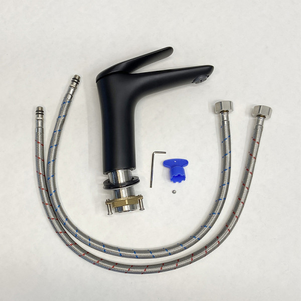 Смеситель для раковины Comforty черный (FC074A-CMT) Смеситель для раковины Comforty черный (FC074A-CMT)