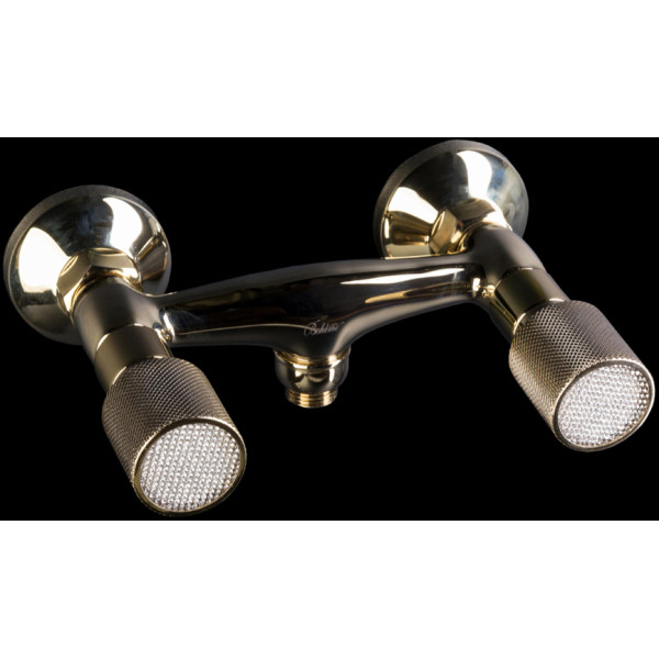 Смеситель для душа Boheme Royal cristal золото (294-Royal/CRST)