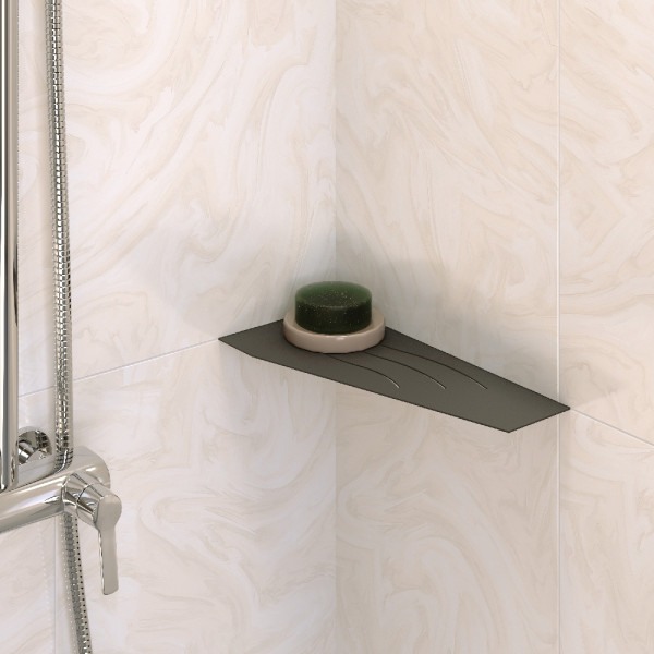 Полка в ванную комнату RGW MT-01B черная (49279901-04) Полка в ванную комнату RGW MT-01B черная (49279901-04)