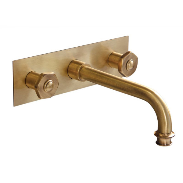 Смеситель для раковины Cezares Aphrodite бронзовый, ручки - металл (APHRODITE-BLS2-02-S1)