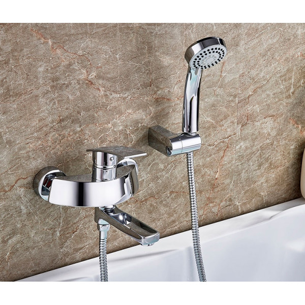 Смеситель для ванны и душа Ledeme с душевым гарнитуром (L3170) Смеситель для ванны и душа Ledeme с душевым гарнитуром (L3170)