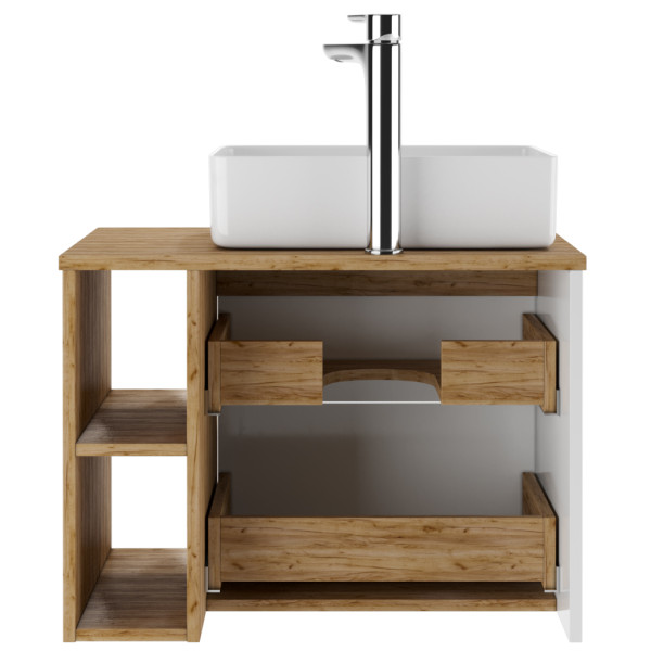 Тумба подвесная Домино Joy 46 Frost В2 (DF3401T)