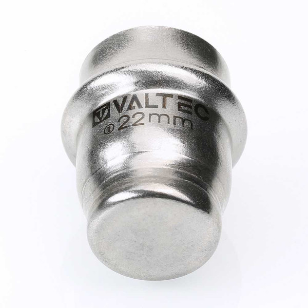 Заглушка Valtec 22 (нерж.ст., пресс) (VTi.961.I.000022) Заглушка Valtec 22 (нерж.ст., пресс) (VTi.961.I.000022)