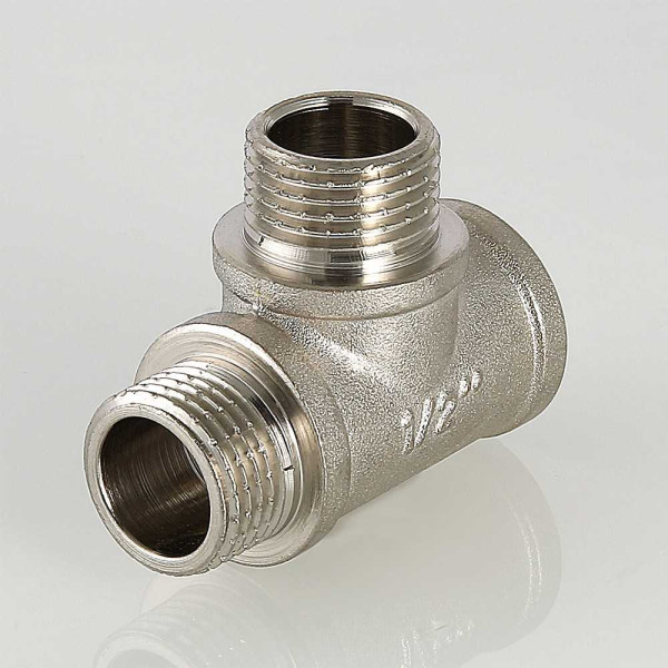 Тройник 3/4" ВНН Valtec (никель) (VTr.133.N.0005) Тройник 3/4" ВНН Valtec (никель) (VTr.133.N.0005)