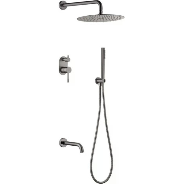 Душевая система Boheme Uno GM (графит) (464-2-GM)
