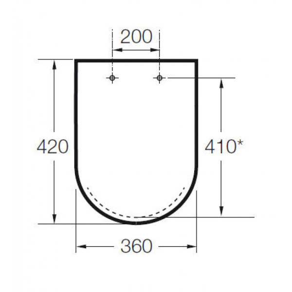 Сиденье для унитаза Roca Hall 36x42 белый (7.8016.2.000.4) Сиденье для унитаза Roca Hall 36x42 белый (7.8016.2.000.4)