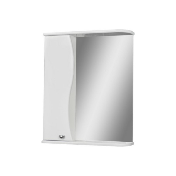 Шкаф зеркальный Домино Айсберг Волна 55 левый (DA1044HZ) Шкаф зеркальный Домино Айсберг Волна 55 левый (DA1044HZ)