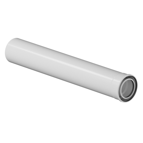 Удлинитель дымохода Okseler конденсационный D110/160 L=1000 мм (oks00129) Удлинитель дымохода Okseler конденсационный D110/160 L=1000 мм (oks00129)