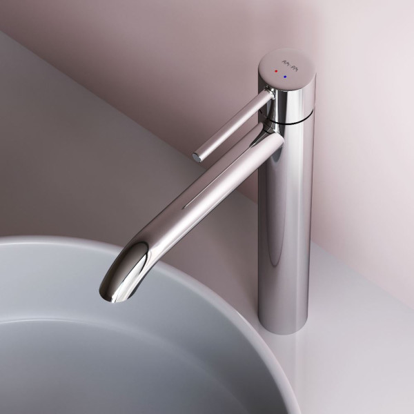 Смеситель для раковины AM.PM Libre высокий, хром (F6092000) Смеситель для раковины AM.PM Libre высокий, хром (F6092000)