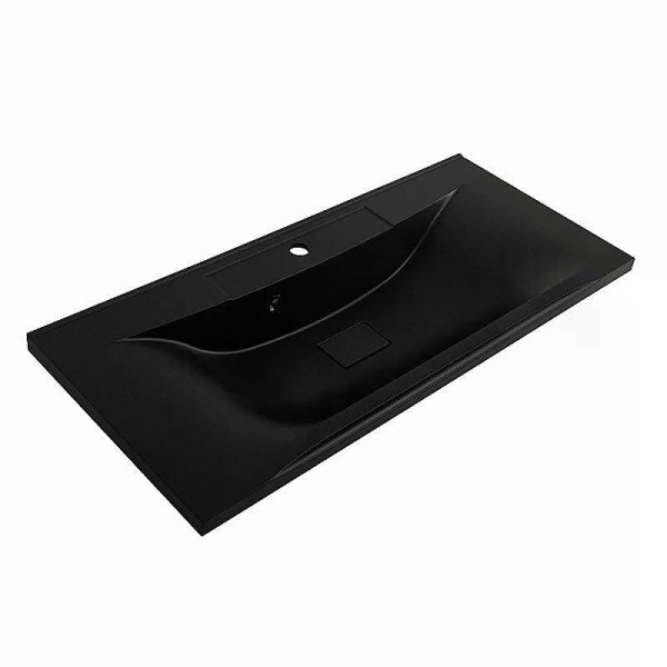 Раковина мебельная BelBagno 100x45 черная матовая (BB100/445-LV-ART-PR-NERO) Раковина мебельная BelBagno 100x45 черная матовая (BB100/445-LV-ART-PR-NERO)