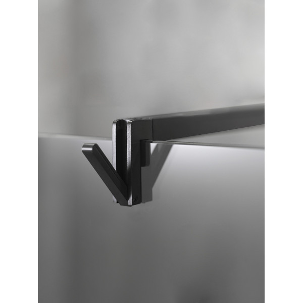 Душевое ограждение Jacob Delafon Serenity 119,2x200 стекло прозрачное, профиль черный (E14W120-BLV) Душевое ограждение Jacob Delafon Serenity 119,2x200 стекло прозрачное, профиль черный (E14W120-BLV)