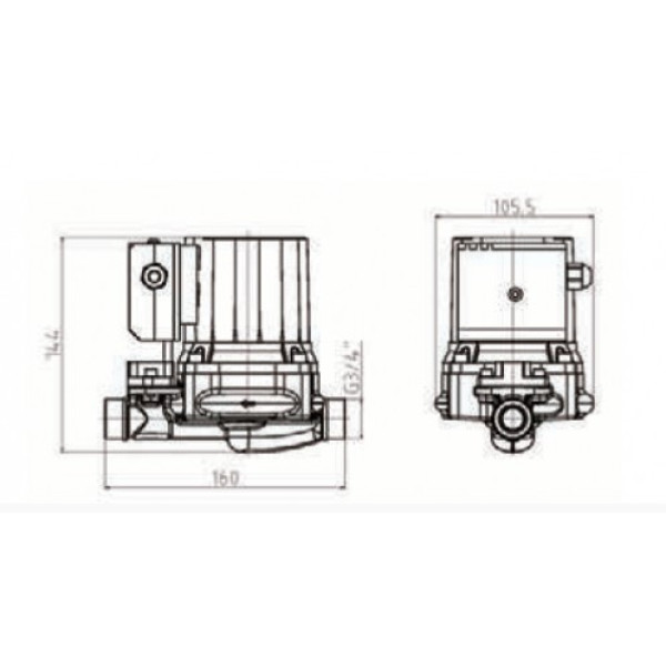 Насосная станция Pumpman TGPB125I с умным управлением