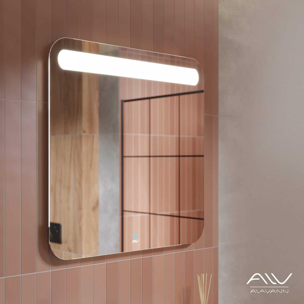 Зеркало с подсветкой Alavann Largo 80