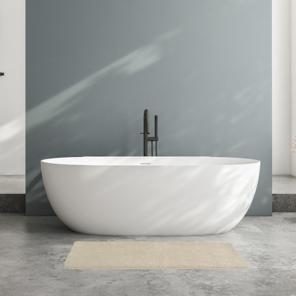 Коврик для ванной комнаты 70x120 микрофибра бежевый Iddis (BSQL01Mi12IT)