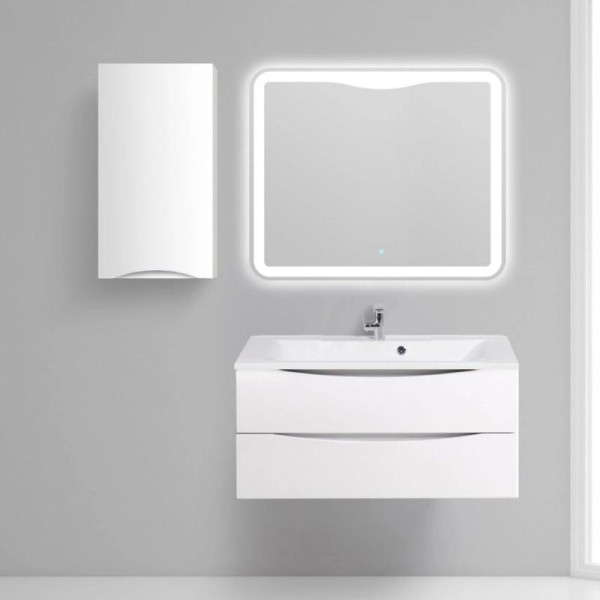 Шкаф подвесной BelBagno Fly-Marino 400x300x750 Bianco Lucido/глянцевая (FLY-MARINO-750-1A-SC-BL-P-L)