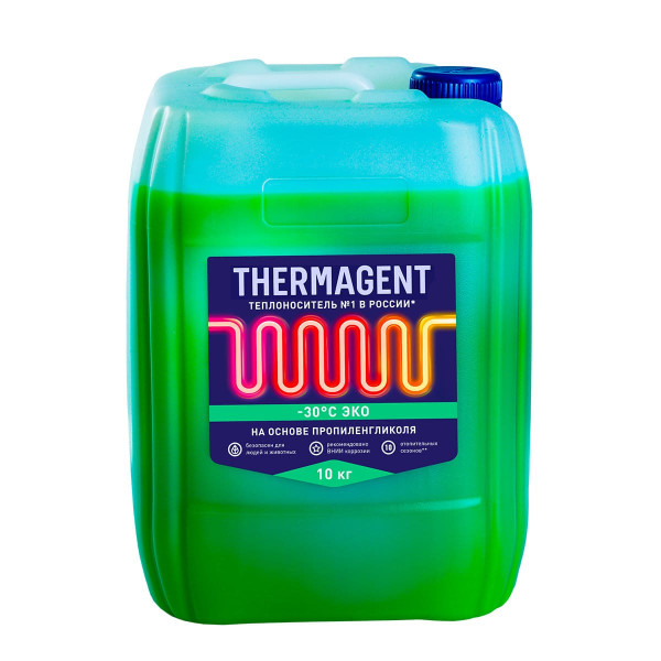 Теплоноситель Thermagent Eko-30 10 кг (пропиленгликоль) (TA 602270) Теплоноситель Thermagent Eko-30 10 кг (пропиленгликоль) (TA 602270)