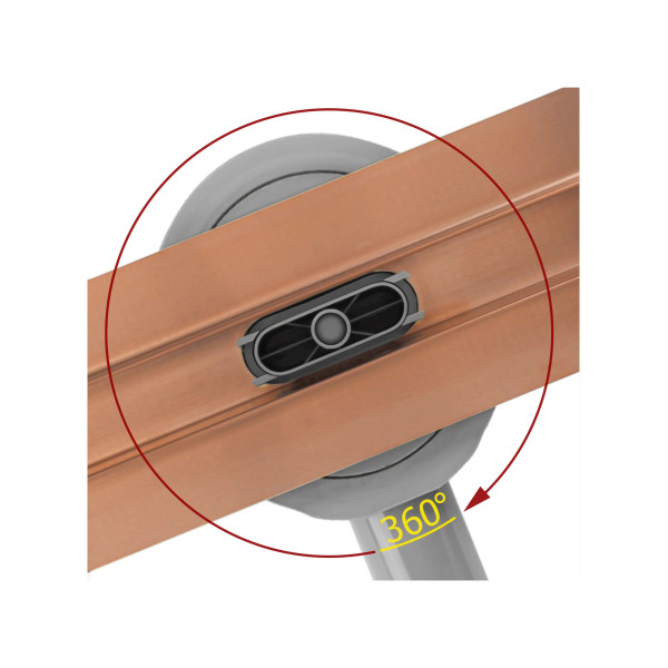 Лоток душевой Rea Neox slim pro 800 copper mat медь матовая (REA-G4807) Лоток душевой Rea Neox slim pro 800 copper mat медь матовая (REA-G4807)