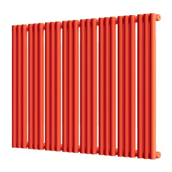 Радиатор стальной Empatiko боковое подключение, рябиновый красный (Takt S1-952-500 Scarlet Red)