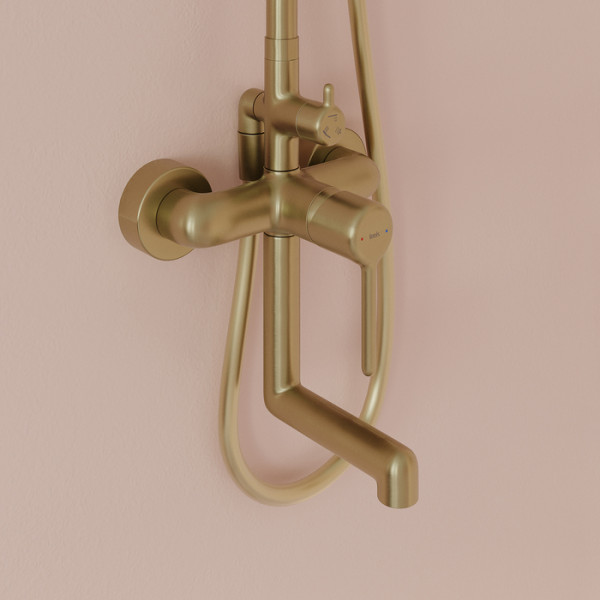 Душевая система Iddis Aiger Золотой (AIGMG3Fi06)