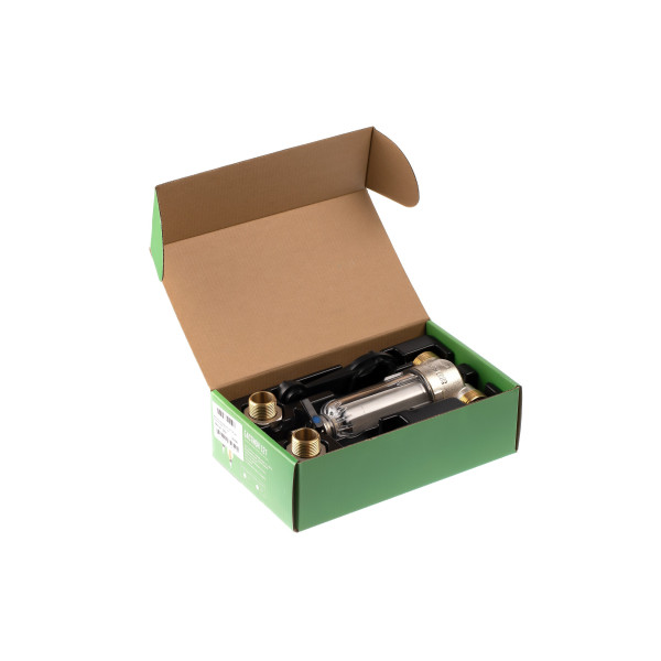 Фильтр самоочищающийся Гейзер-Бастион 111 3/4" (прозрачный корпус, со сгонами) (32667) Фильтр самоочищающийся Гейзер-Бастион 111 3/4" (прозрачный корпус, со сгонами) (32667)