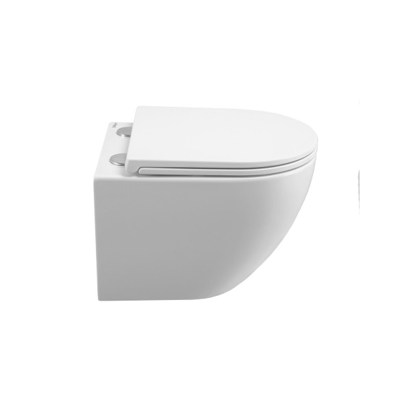 Унитаз подвесной BelBagno Uno безободковый (BB5177CH-TOR/SC) Унитаз подвесной BelBagno Uno безободковый (BB5177CH-TOR/SC)
