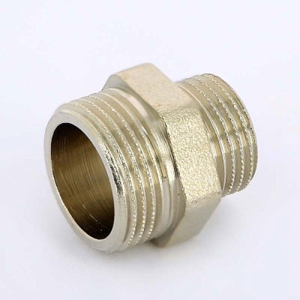 Ниппель переходной 1/2"х3/4" Uni-Fitt (никель) 600N3200