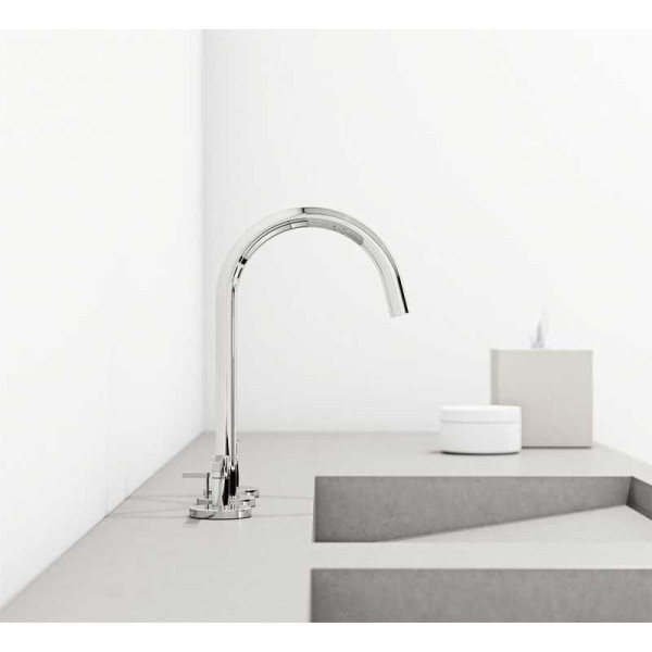 Смеситель для раковины Kludi Nova хром (201430520)