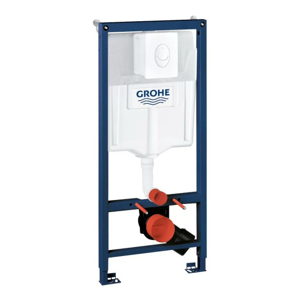 Инсталляция для подвесного унитаза Grohe Rapid SL с клавишей Skate Air альпин-белый (38722001) Инсталляция для подвесного унитаза Grohe Rapid SL с клавишей Skate Air альпин-белый (38722001)