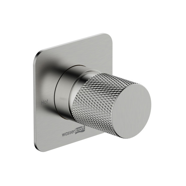 Смеситель для душа встраиваемый WasserKRAFT никель (6451)