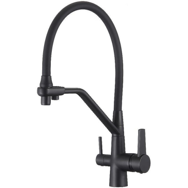 Смеситель для кухни Dlin переключатель на фильтр хром (D159317-A)