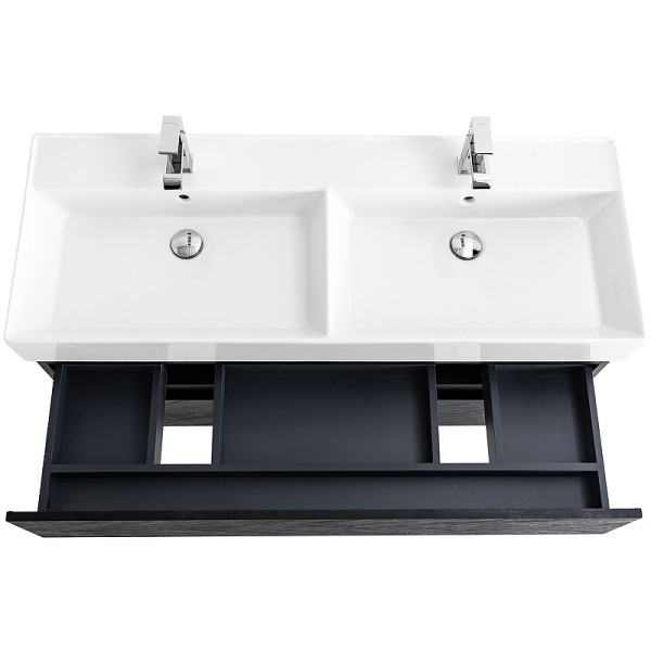 Тумба подвесная Cezares Molveno 46 120x50 Nero (MOLVENO 46-120-2C-SO-2-NR) Тумба подвесная Cezares Molveno 46 120x50 Nero (MOLVENO 46-120-2C-SO-2-NR)