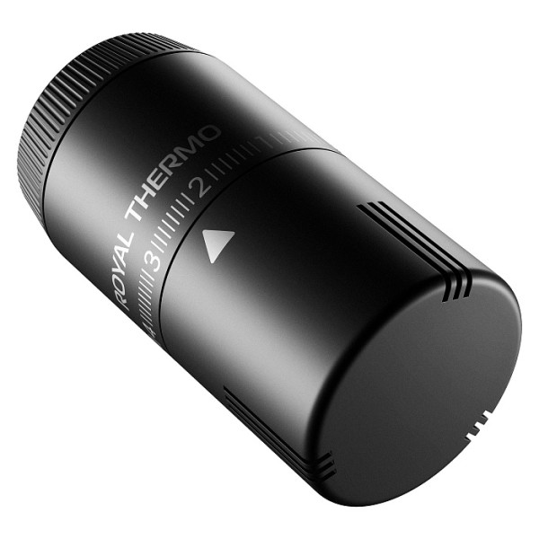 Головка термостатическая М30х1,5 Royal Thermo Design жидкостная (графит) (RATHDN13015GR) Головка термостатическая М30х1,5 Royal Thermo Design жидкостная (графит) (RATHDN13015GR)