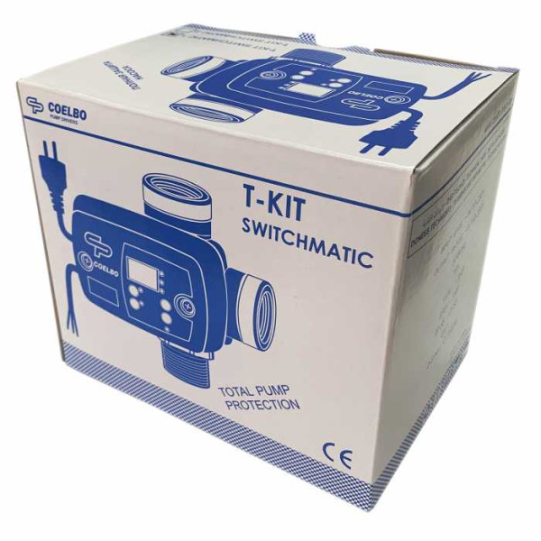 Блок управления насосом Coelbo электронный T-KIT SWITCHMATIC 2 (U480042) Блок управления насосом Coelbo электронный T-KIT SWITCHMATIC 2 (U480042)
