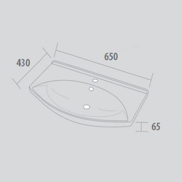 Раковина подвесная Dreja Лагуна 65 650x430x65 (192529) (приобретается только в комплекте с тумбой Dreja) Раковина подвесная Dreja Лагуна 65 650x430x65 (192529) (приобретается только в комплекте с тумбой Dreja)