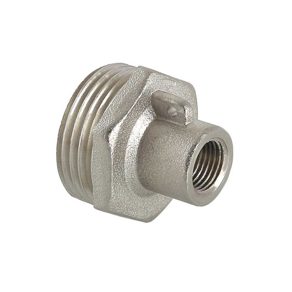 Переходник для подключения датчика температуры М10*3/4"Н Valtec (никель) (VTr.424.N.M005) Переходник для подключения датчика температуры М10*3/4"Н Valtec (никель) (VTr.424.N.M005)