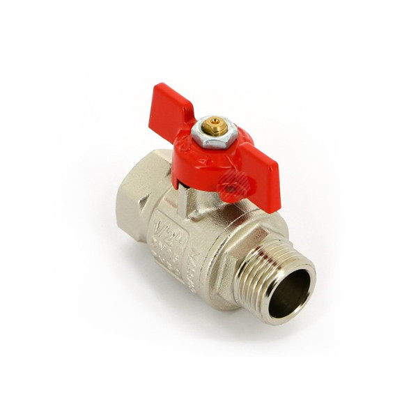 Кран 1 1/4" ВН шаровый Uni-Fitt Etalon (ГОСТ, красная бабочка) 111T5000 Кран 1 1/4" ВН шаровый Uni-Fitt Etalon (ГОСТ, красная бабочка) 111T5000