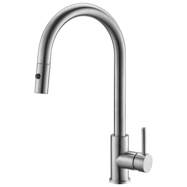 Смеситель для кухни Belbagno сатин (BB-LAM31B-IN)