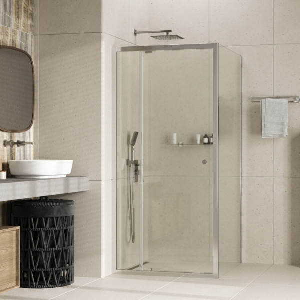 Душевой уголок WasserKRAFT Aula 100х190х90 стекло прозрачное, профиль хром (11P22) Душевой уголок WasserKRAFT Aula 100х190х90 стекло прозрачное, профиль хром (11P22)