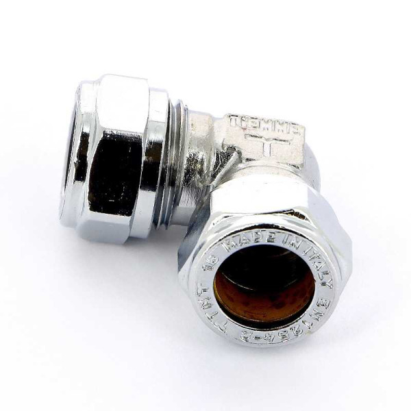 Соединение угловое 15*15 (обжим) (хром) Tiemme (1130009) Соединение угловое 15*15 (обжим) (хром) Tiemme (1130009)