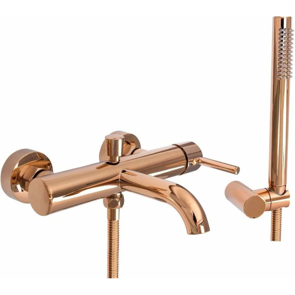 Смеситель для ванны и душа REA Lungo ROSE Gold (REA-B6695) Смеситель для ванны и душа REA Lungo ROSE Gold (REA-B6695)