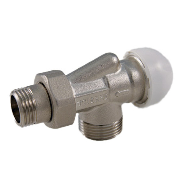 Клапан термостатический угловой "Tiemme" 1/2"x3/4"(18) осевой (3310007) Клапан термостатический угловой "Tiemme" 1/2"x3/4"(18) осевой (3310007)