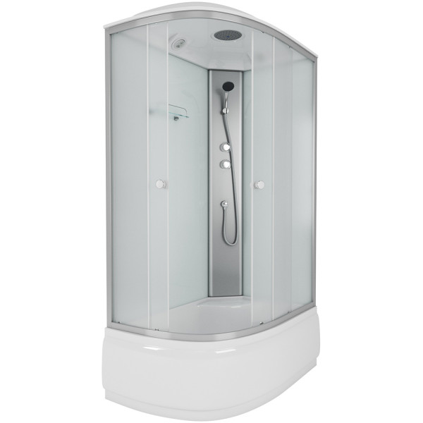 Душевая кабина Eco 80x120 стекло матовое, профиль хром матовый (NG-7310-14R) Душевая кабина Eco 80x120 стекло матовое, профиль хром матовый (NG-7310-14R)