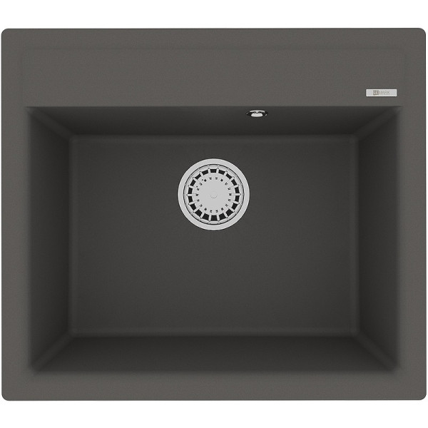 Мойка для кухни врезная Lemark Hanka 570 570x500 серый шелк (9910017)