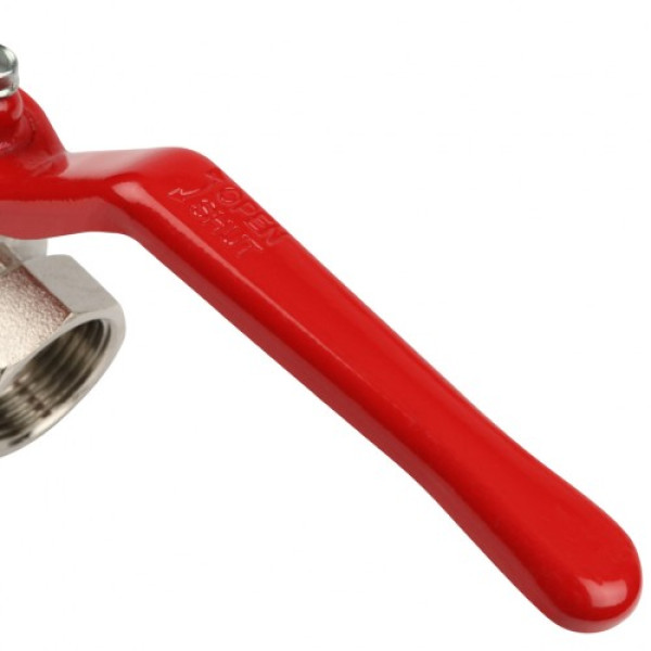 Кран 3/4" ВВ шаровый Stout стандартнопроходной (чёрная ручка) SVB-0011-000020 Кран 3/4" ВВ шаровый Stout стандартнопроходной (чёрная ручка) SVB-0011-000020