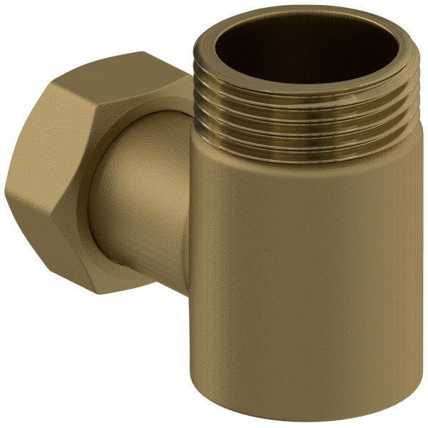Уголок переходной Сунержа 1"НРx3/4"НГ матовое золото (032-1505-0134)