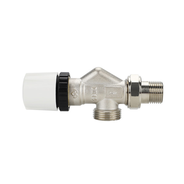 Клапан термостатический угловой 1/2"х3/4"(18)ЕК Varmega VM108 (осевой) (VM10802) Клапан термостатический угловой 1/2"х3/4"(18)ЕК Varmega VM108 (осевой) (VM10802)