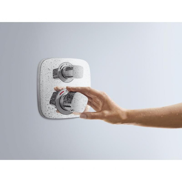 Смеситель для душа Hansgrohe Ecostat E хром (15708000) Смеситель для душа Hansgrohe Ecostat E хром (15708000)