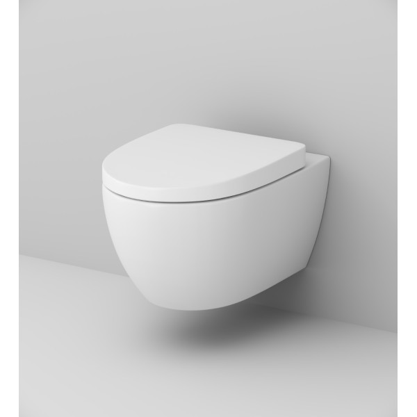 Унитаз подвесной AM.PM Awe с сиденьем микролифт (C111738SC) Унитаз подвесной AM.PM Awe с сиденьем микролифт (C111738SC)